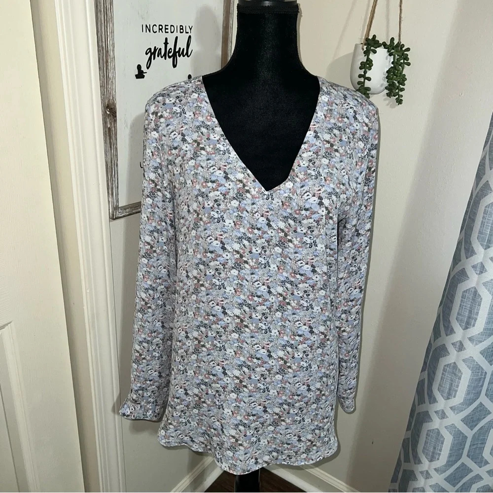 Women’s boho floral long sleeve top